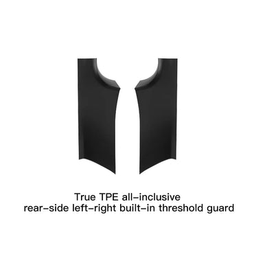 for Tesla Model Y Juniper Rear Door Sill Protective Pad Cover Guards Threshold Bumper Strip Sill Car Accessories