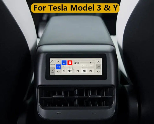 Tesla Model 3 2023 Rear Display Panel Android Screen — Australia
