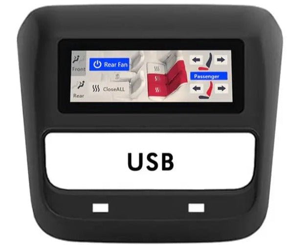 Model Y 2024 Rear Display Panel - Tes Accessories