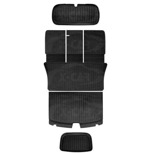 Premium Front and Rear Cargo Liners for Tesla Model Y (2025+) | Superior Trunk Protection Mats - Tes Accessories