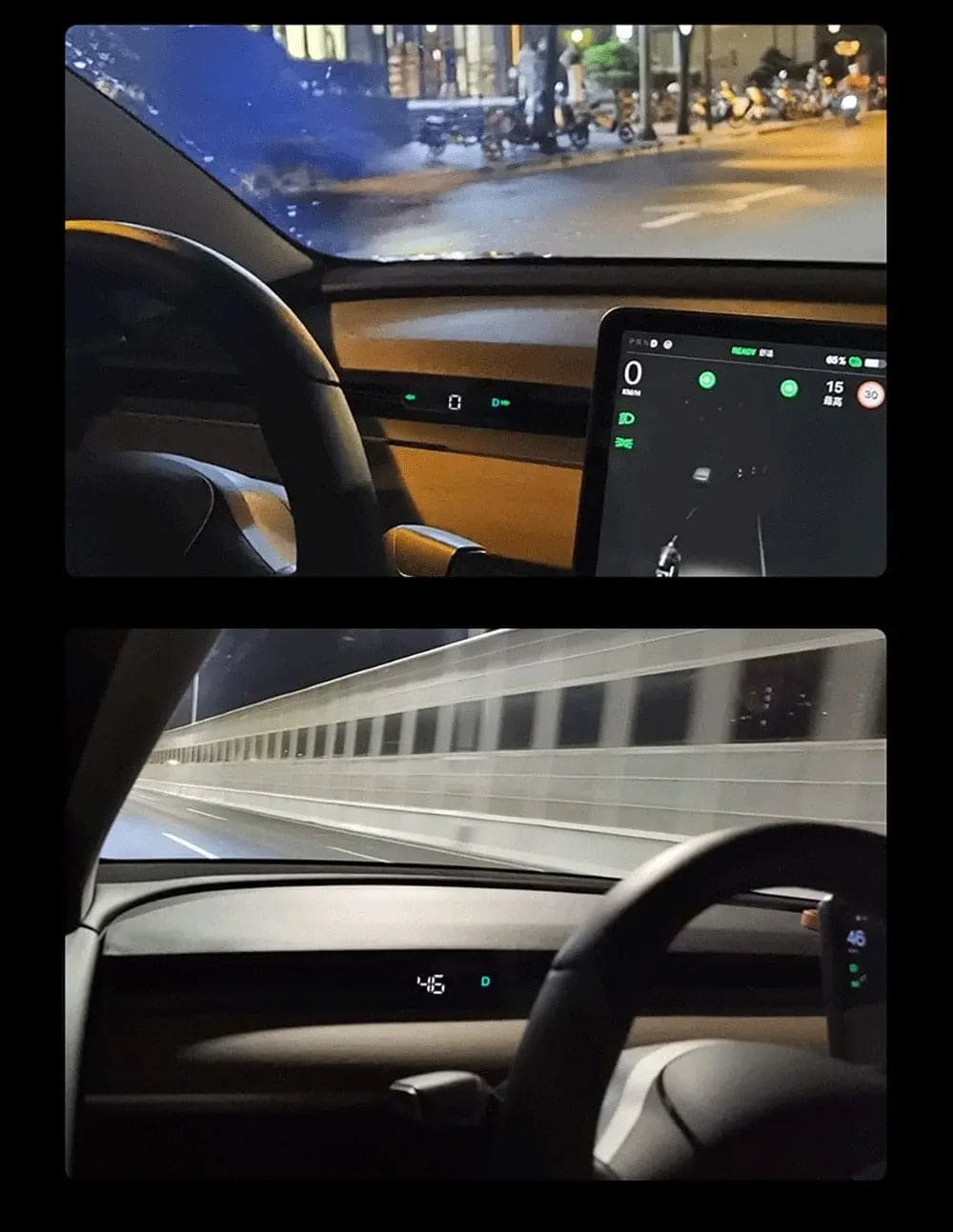 Tesla Model 3 2023 HUD Cluster Dash Speedometer - Tes Accessories