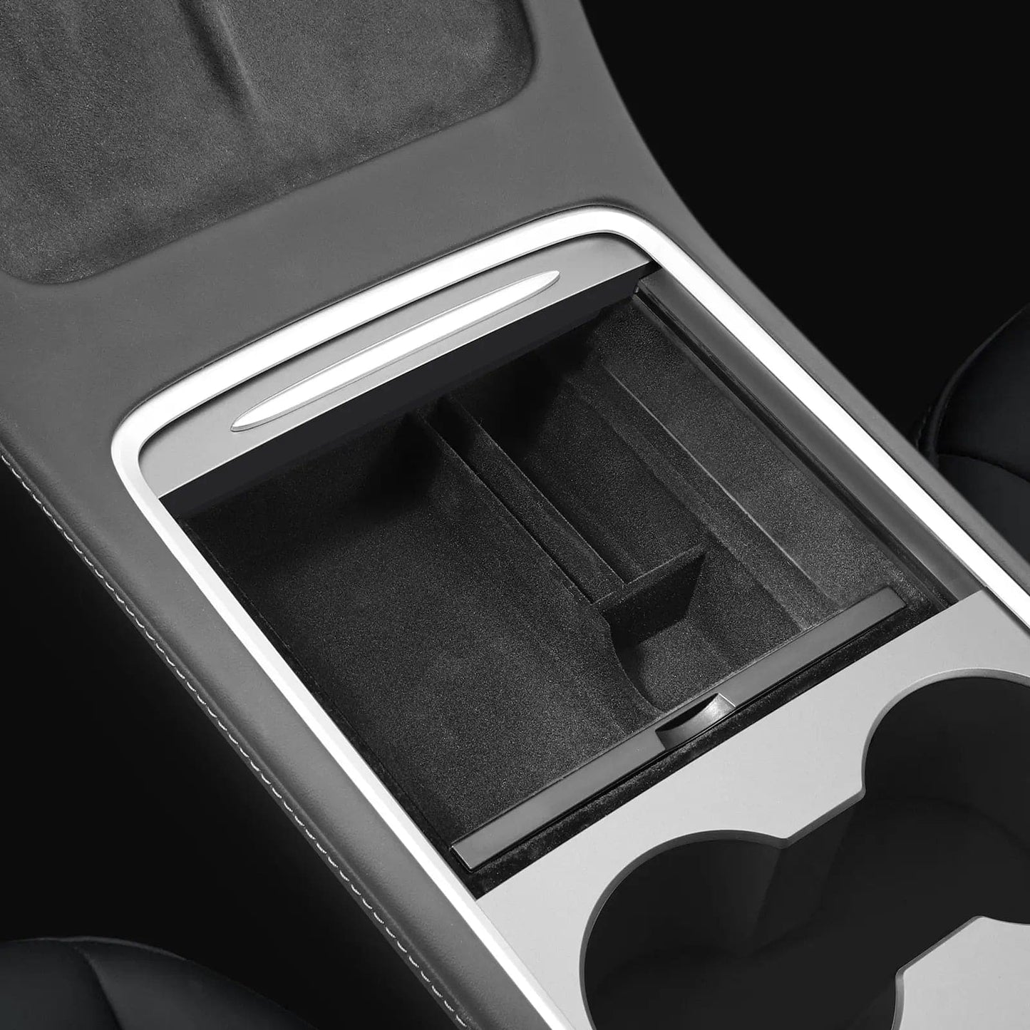 Tesla Model Y Centre Console Bundle 4-Piece — Close-Up Detail