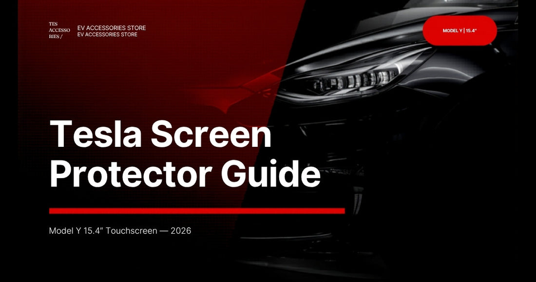 Tesla Screen Protector Guide — Model Y 15.4 inch touchscreen