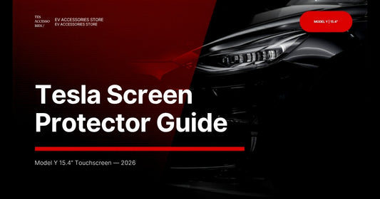 Tesla Screen Protector Guide — Model Y 15.4 inch touchscreen