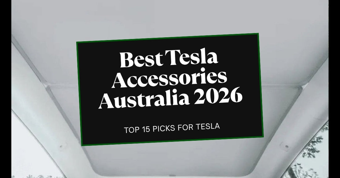 Best Tesla Accessories Australia 2026 Top 15 Picks — Tes Accessories buying guide banner