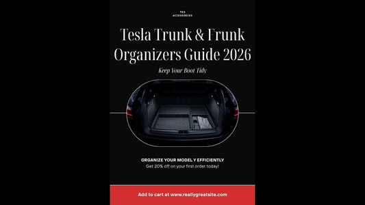 Tesla Model Y Trunk and Frunk Organizer Guide Australia
