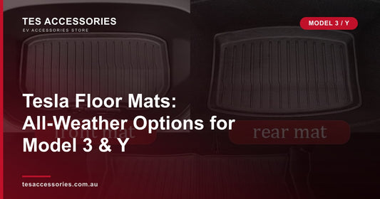 Tesla Floor Mats: All-Weather Options for Model 3 and Y — Tes Accessories