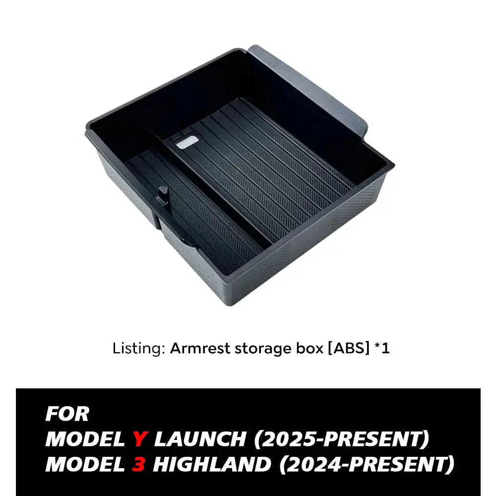 Tesla Model Y Juniper Console Organiser — Tes Accessories
