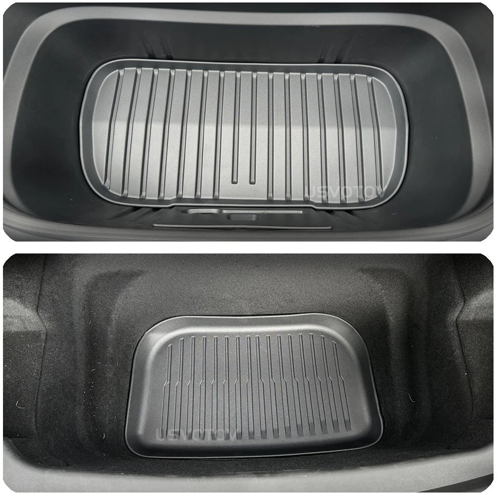 for Tesla Model Y Juniper 2025 2026 Floor Mats TPE Front Rear Cargo Liner Backrest Pads Trunk Mats for Tesla Accessories