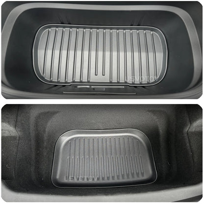 for Tesla Model Y Juniper 2025 2026 Floor Mats TPE Front Rear Cargo Liner Backrest Pads Trunk Mats for Tesla Accessories