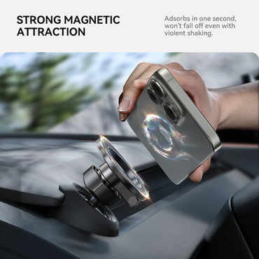 for New Tesla Model 3 Y Juniper Highland 2025 Strong Magnetic Phone Holder 360 Degree Rotation Metal Car Mount for All Phones
