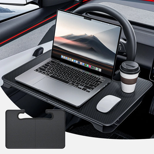 for Tesla Model 3 Y Juniper Golf Kia Car Steering Wheel Table Stand Board Laptop Coffee Tray Board Seat Gap Storage Organizer