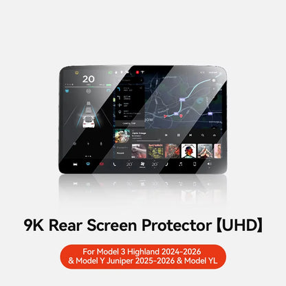 for Tesla Model 3/Y/YL Highland 2025 2026 Tempered Glass Film Protector Matte Glare HD Center Control Touch Screen Protector