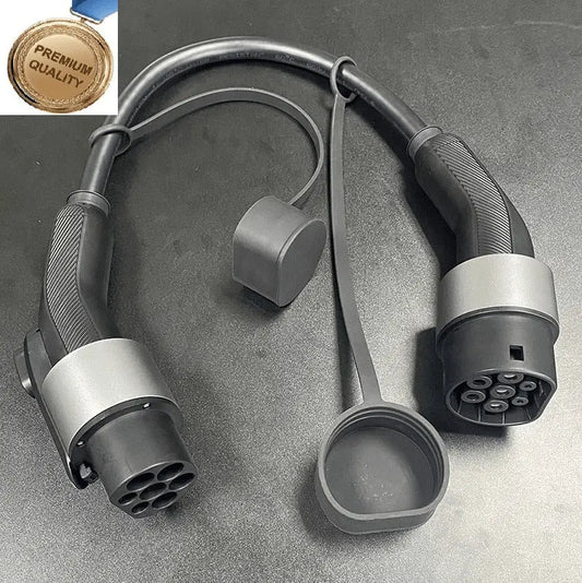Durable 32A EV charger extension cable, 5 meters long, delivering reliable 7KW power