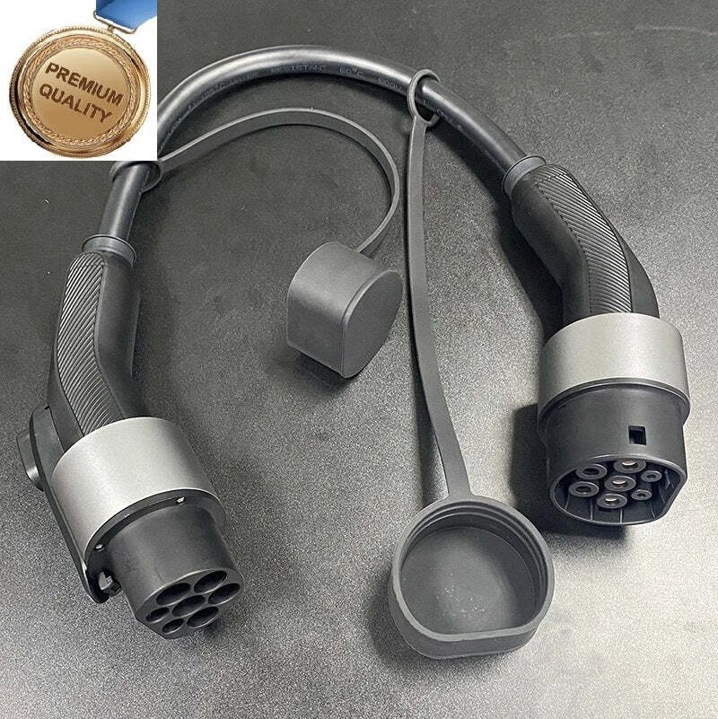 Premium-grade EV charger extension cord: 5 meters in length, offering 7KW and 32A charging capacity