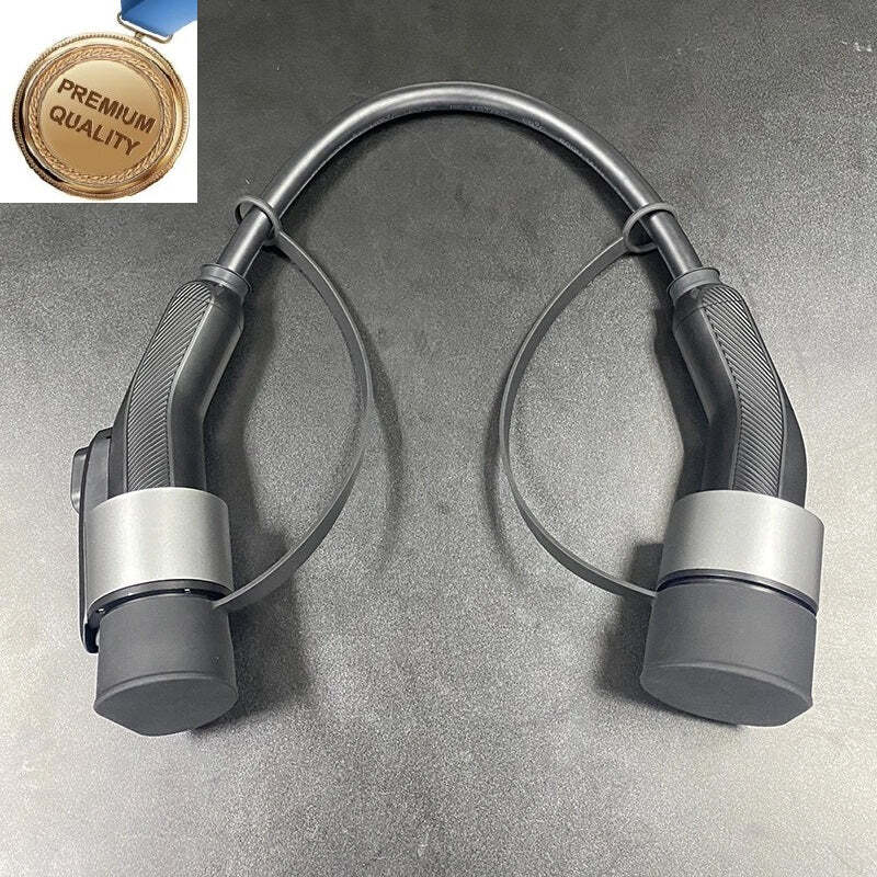 5-meter premium quality EV charger extension cord, rated at 7KW and 32A, ideal for hassle-free charging