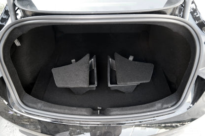 Highland Model 3 Trunk Side Organizer Storage Box Two Side Storage Bins Interior Kits Accessories for Tesla Model 3 Highland