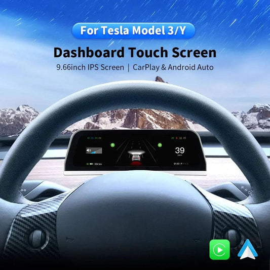 Model 3 Y 9.6 inch instrument cluster - Tes Accessories