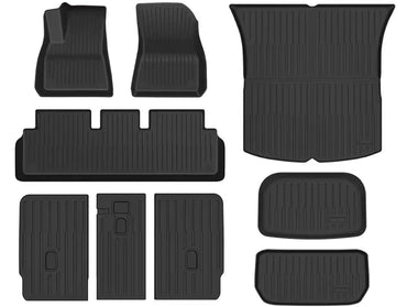 All-Weather TPE Floor Mats Cargo Liner 2025 Tesla Model Y — Detail View Australia
