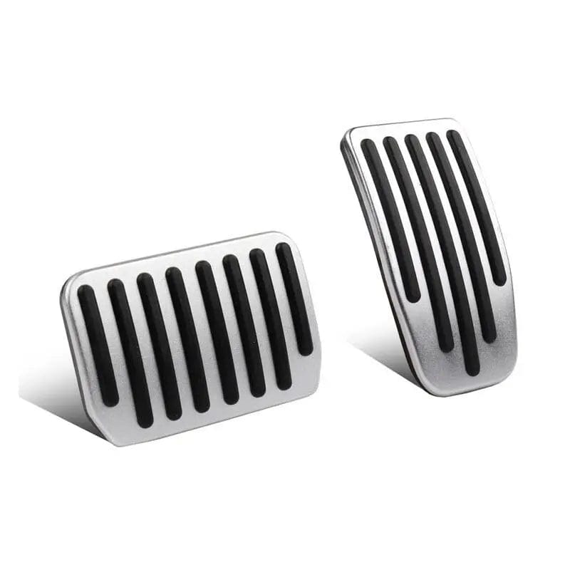 Tesla Model Y Aluminium Pedal Covers Dead Pedal Set — Perfect Fit Tesla