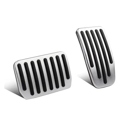 Tesla Model Y Aluminium Pedal Covers Dead Pedal Set — Perfect Fit Tesla