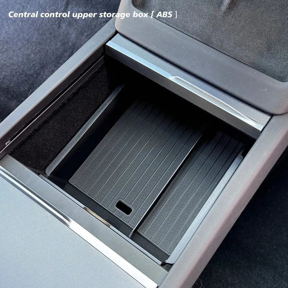 Tesla Model Y Console Armrest Storage Box 2025 Juniper — Perfect Fit Tesla