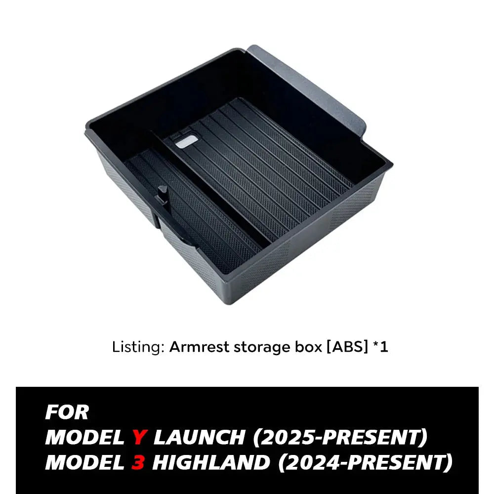 Tesla Model Y Console Armrest Storage Box 2025 Juniper Edition — Australia
