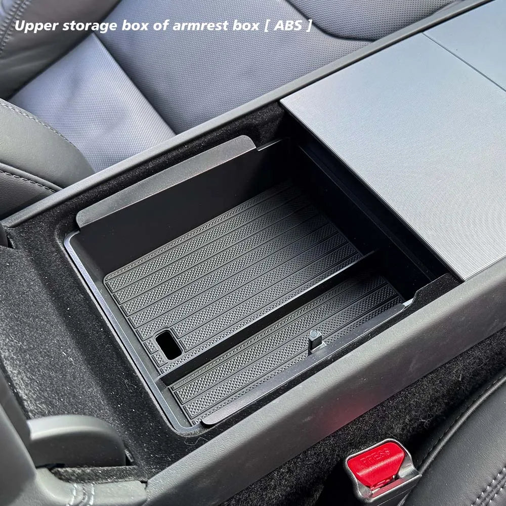Elevate Your Tesla Model Y with Our Stylish Console & Armrest Storage Box - 2025 Juniper Edition - Tes Accessories