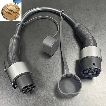 EV Charger Extension Cable 22kW Type 2 32A — Detail View Australia