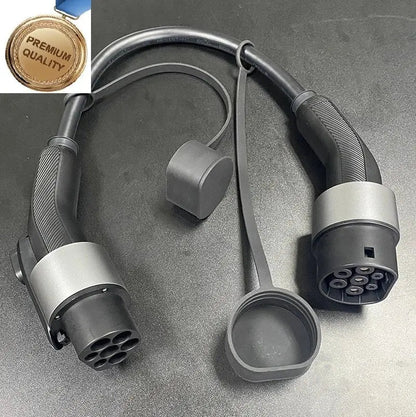 EV Charger Extension Cable 22kW Type 2 32A IP55 — Australia