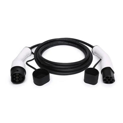 type 2 to type 2 charging cable | 5 Meters | 7KW | 32A - Tes Accessories