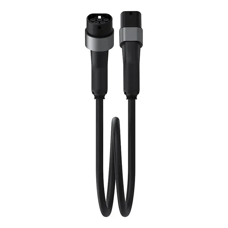 Type 2 EV Charging Cable 22kW 32A IP55 — Installation View