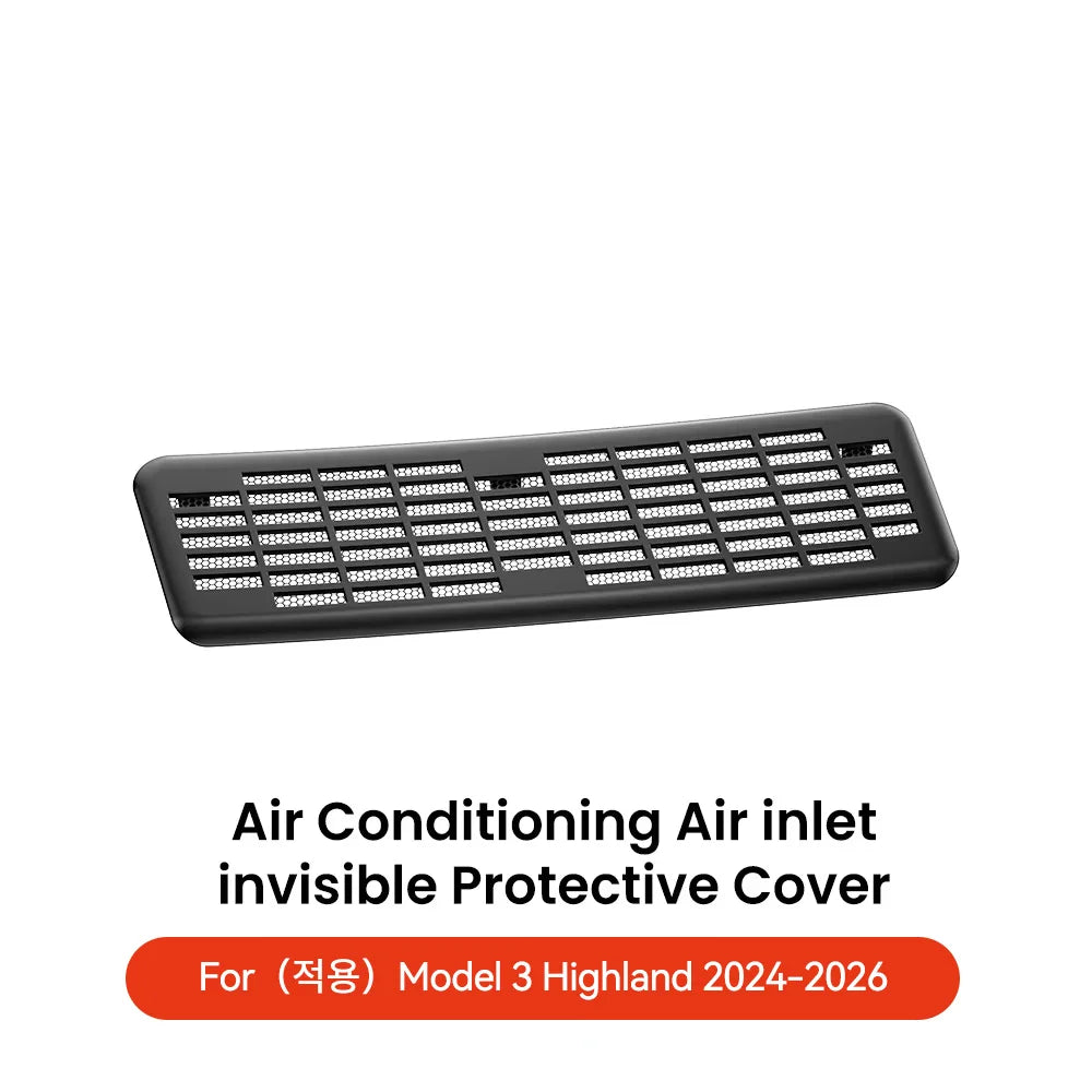 Air Intake Cabin Debris Filter for Tesla Model 3 Highland Model Y/YL Juniper Insect-Proof Net Air Inlet Protective