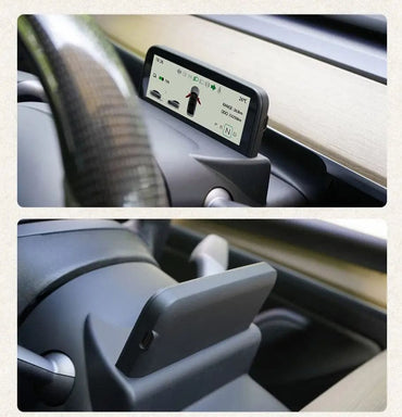 Tesla Model 3 4.6" HUD Instrument Cluster OBD2 Driver Display — Detail View Australia