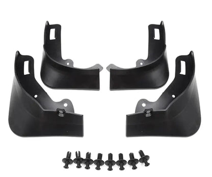 Model Y Carbon Fiber Splash Guard — Side Profile View