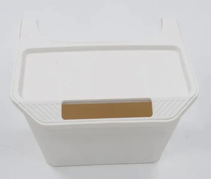 Model Y Rear Seat Storage Box — Installation View