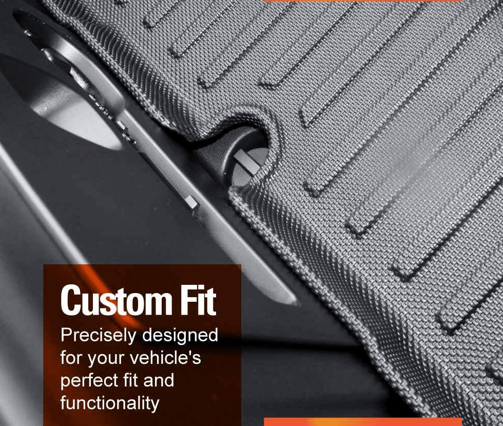 Premium Front and Rear Cargo Liners for Tesla Model Y (2025+) | Superior Trunk Protection Mats - Tes Accessories