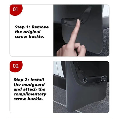 Premium Mud Flaps for Tesla Model Y 2025 — Premium Quality Australia