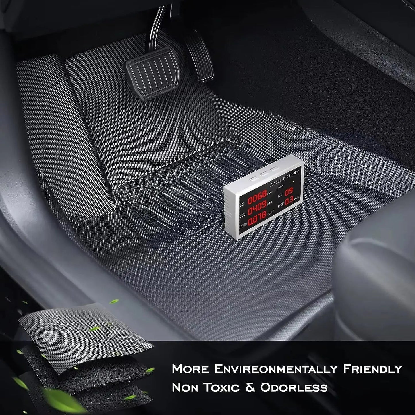 Tesla Model 3 Highland Floor Mat Set - 6pcs, Heavy Duty Protection - Tes Accessories