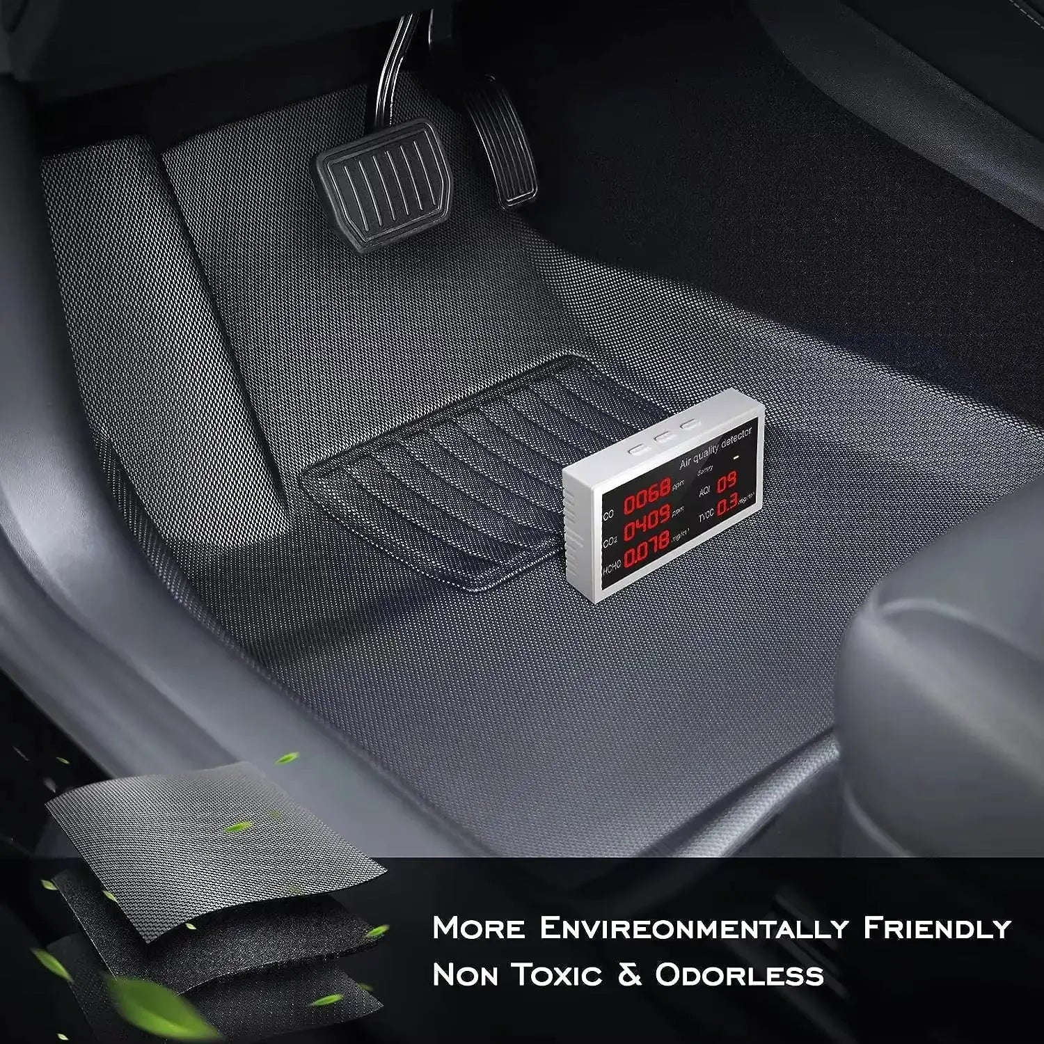 Tesla Model 3 Highland Floor Mat Set - 6pcs, Heavy Duty Protection - Tes Accessories