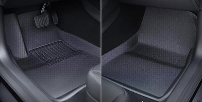 Tesla Model 3 Highland Floor Mats 8-Piece TPE Set 2024-2026 — Perfect Fit Tesla