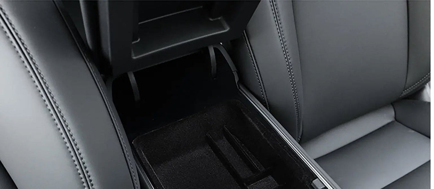 Tesla Model Y Centre Console Bundle 4-Piece — Installation View