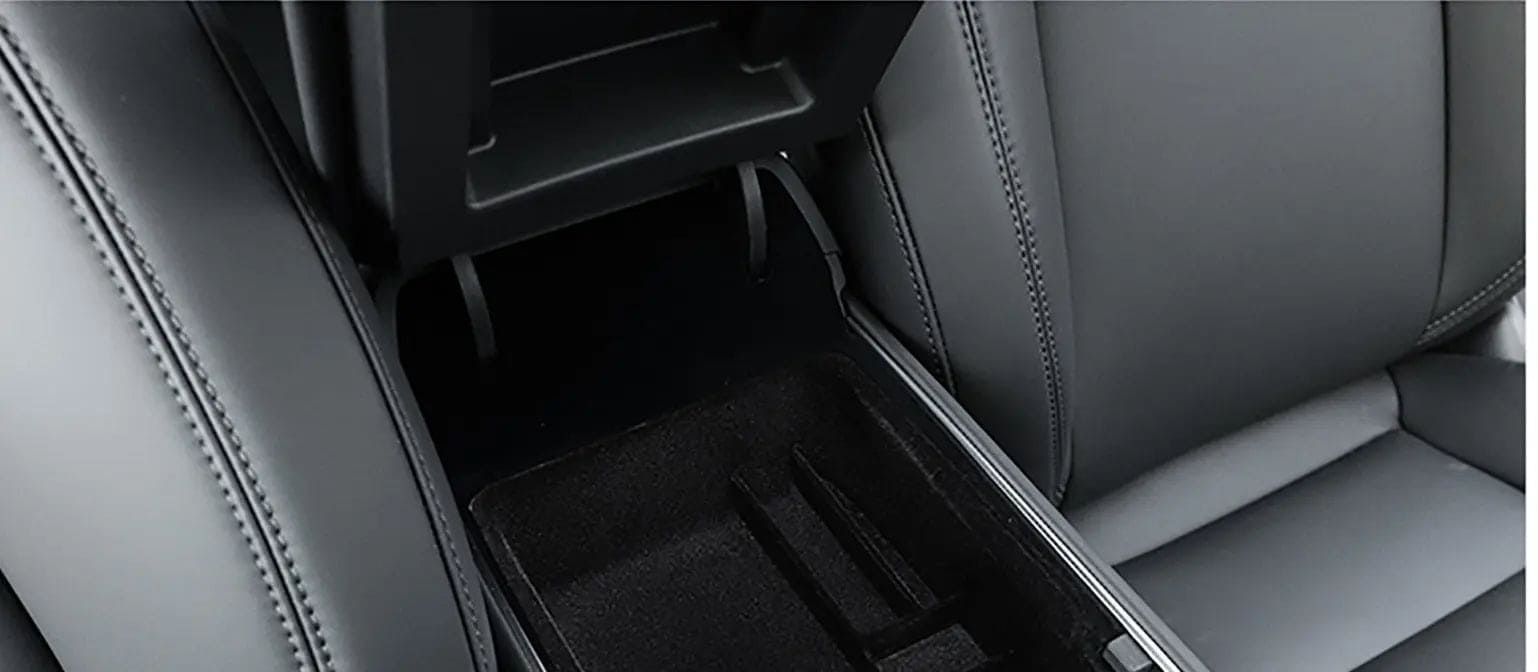 Tesla Model Y Centre Console Bundle 4-Piece — Installation View