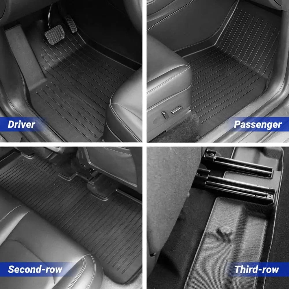 Tesla Model Y Floor Mats 9-Piece TPE Set — Premium Quality Australia