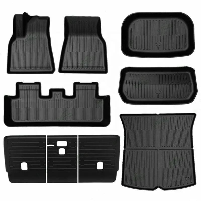 Tesla Model Y Floor Mats 9-Piece TPE Set 2021-2025 — Australia