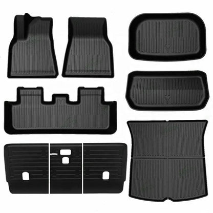 Tesla Model Y Floor Mats 9-Piece TPE Set 2021-2025 — Australia