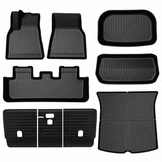 Tesla Model Y Floor Mats 9-Piece TPE Set 2021-2025 — Australia