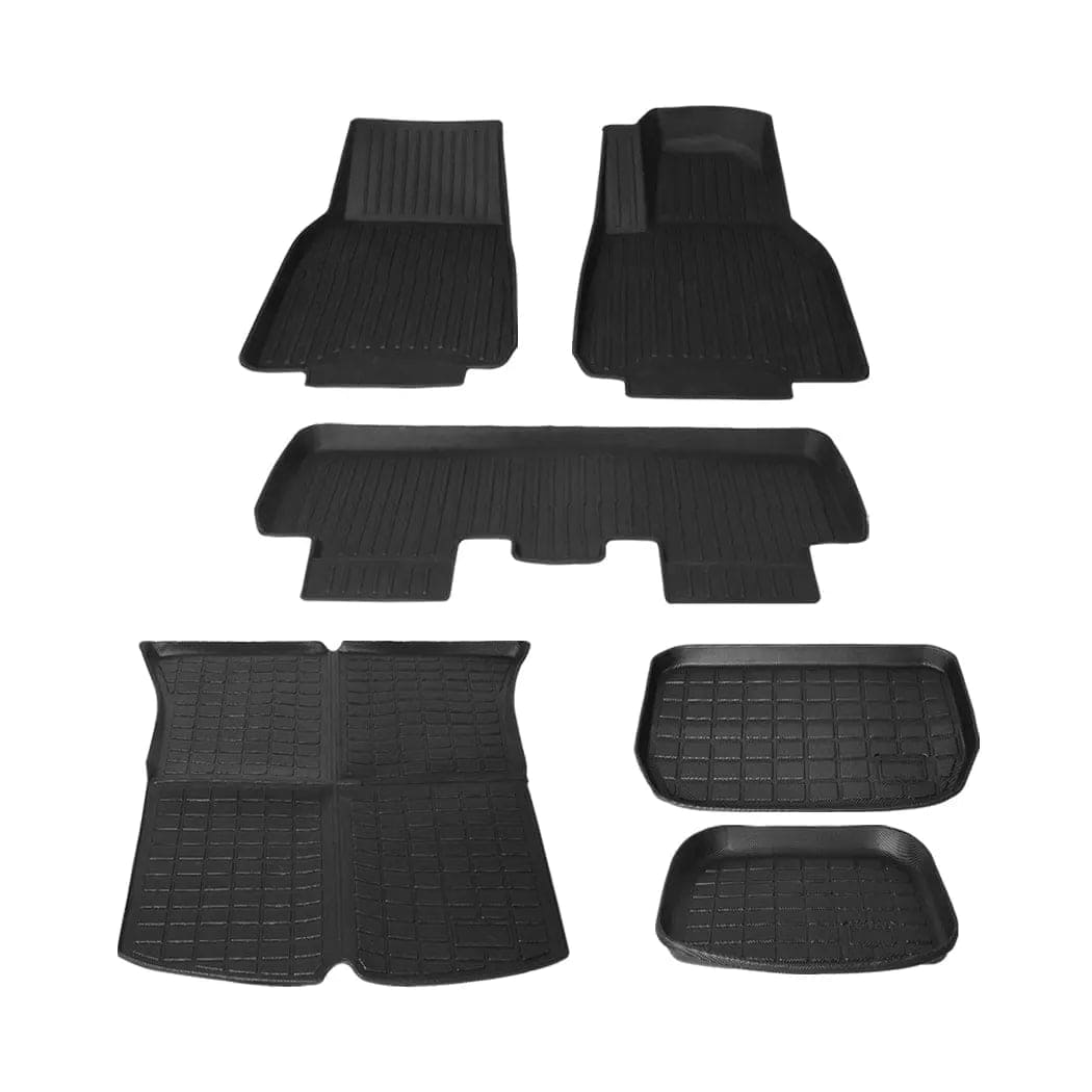 Tesla Model Y Floor Mats TPE Full Set Juniper 2024-2025 — Australia