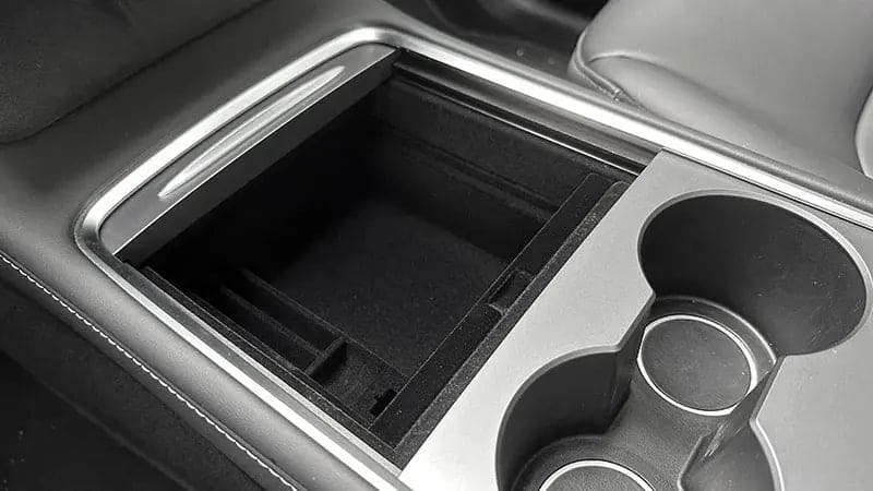 Tesla Model Y Front Console Storage Organizer Flocking — Premium Quality Australia
