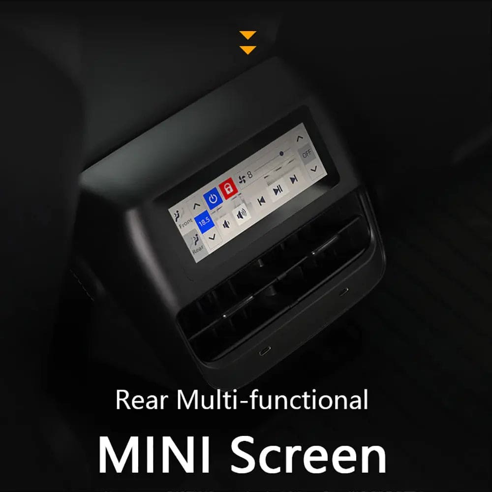 Tesla Model Y Headrest Display 10.1 Inch Rear Seat Screen — Detail View Australia